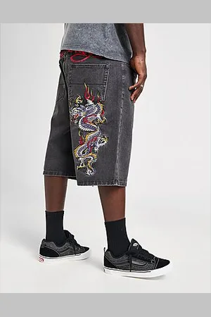 ED HARDY Pantalón Corto Battle Dragon