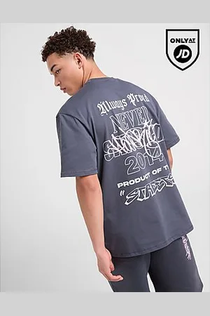 Hoodrich Camiseta Stamp Tag Oversized