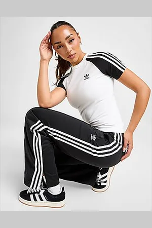 adidas Camiseta Adicolor Raglan Slim 3 bandas