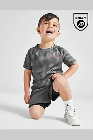 Under Armour Conjunto Camiseta y Pantalón de chándal Emboss UA Tech para bebé