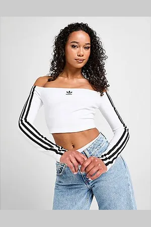 adidas Camiseta manga larga Adicolor Off Shoulder