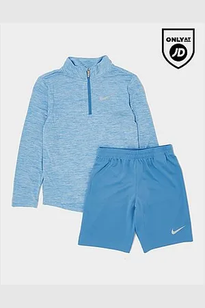 Nike Conjunto camiseta/pantalón corto 1/4 Zip Pacer Infantil
