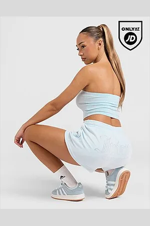 Juicy Couture Pantalón Corto Diamante JC Logo