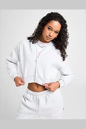 Hoodrich Sudadera con capucha Totum Crop Full Zip