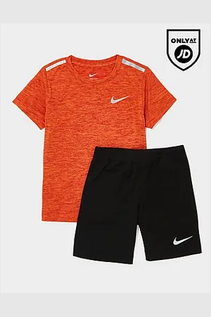 Nike Conjunto de camiseta/pantalón Corto Miler Infantil