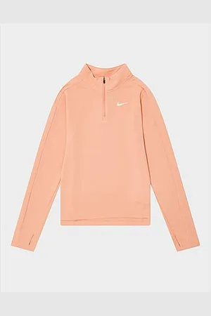 Nike Camiseta de manga larga Fitness 1/2 Zip Girls