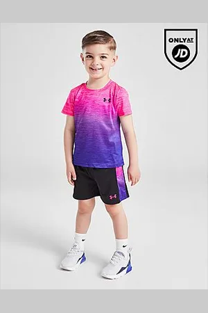 Under Armour Conjunto de camiseta y pantalón corto UA Tech Fade para bebé