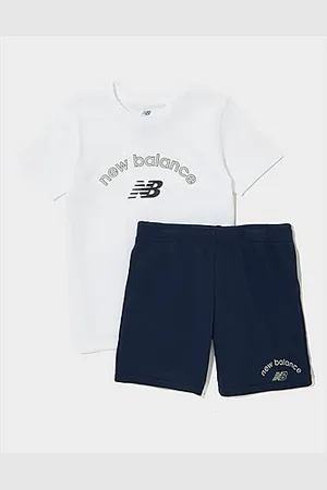 New Balance Conjunto Camiseta/Pantalón Corto Arch Logo Infantil