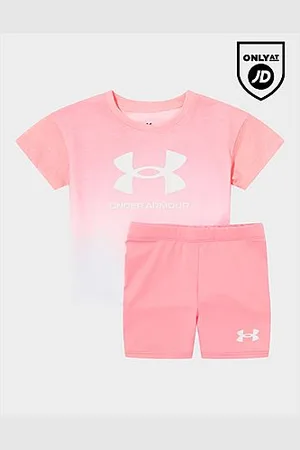 Under Armour Conjunto de camiseta y pantalón corto para bebé Girls