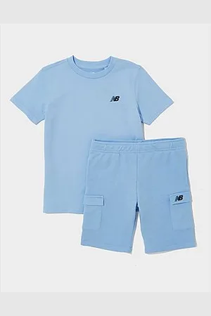 New Balance Conjunto Camiseta/Pantalón Corto Linear Infantil