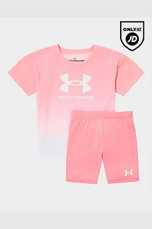 Under Armour Conjunto Camiseta/Pantalón Corto Lock Up Girls
