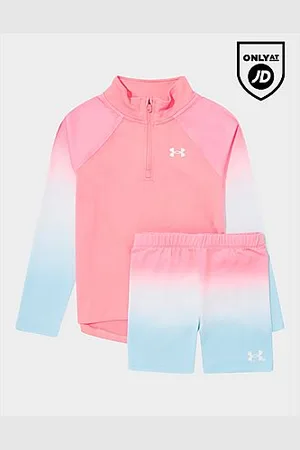 Under Armour Conjunto camiseta 1/4 Zip/Pantalón corto Tech Ombre Girls