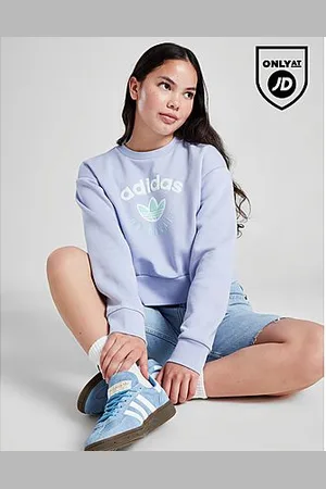 adidas Sudadera Puff Logo Crew Girls