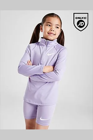 Nike Conjunto Pacer 1/4 Zip Camiseta/Pantalón Corto Girls