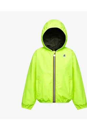 K-Way P. JACQUES PLUS REVERSIBLE FLUO - Chaquetas - Cortas - Niño