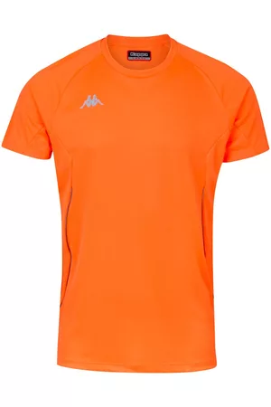 Kappa Hombre Camisetas - Camiseta de juego Running Fanio Naranja Hombre