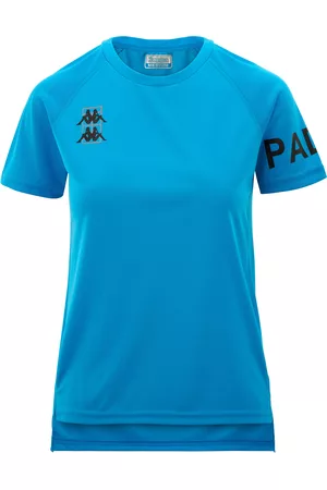 Kappa Mujer Camisetas - Camiseta Kombat Pádel Dest Azul Mujer