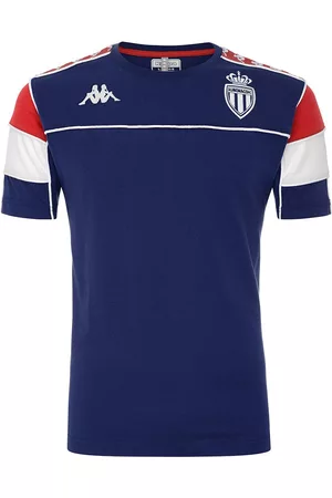 Kappa Niños Camisetas - Camiseta Arari AS Monaco niño Azul