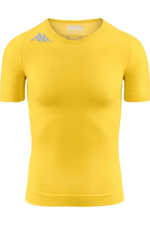 Kappa Kombat Skin Bortv - T-Shirt Skin Top - Amarillo - Unisex - M/L