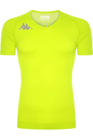 Kappa Kombat Skin Bortv - T-Shirt Skin Top - Amarillo - Unisex - M/L