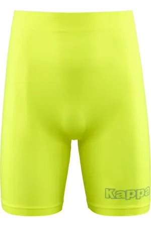 Kappa Kombat Skin Bhort - Ropa Interior - Malla Interior Corta - Amarillo - Unisex - M/L