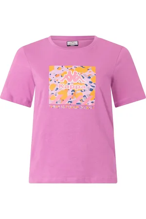 Kappa Logo Gnoto - T-Shirt Top - Violeta - Mujer - S