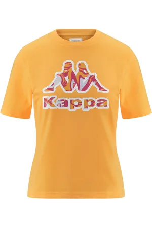 Kappa Logo Fiora - T-Shirt Top - Amarillo - Mujer - S