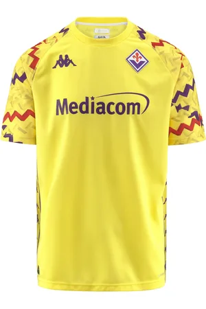Kappa Kombat Gk 2025 Fiorentina - Ropa Deportiva - Camiseta Deportiva - Amarillo - Hombre - S