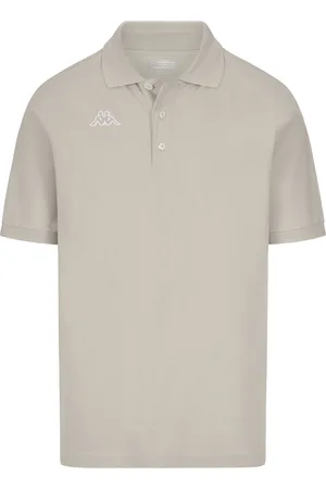 Kappa Logo Holiver Mss - Ropa Deportiva - Camiseta Deportiva - Beige - Hombre - XS