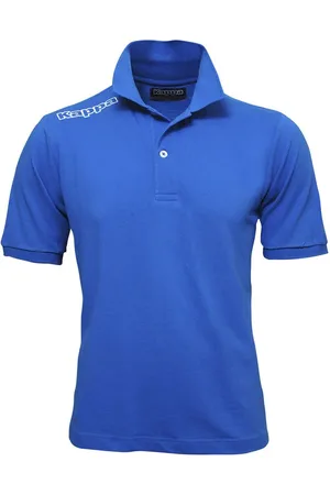 Kappa 4training Polo Mss - Ropa Deportiva - Camiseta Deportiva - Azzurro Italia - Niños - 6Y