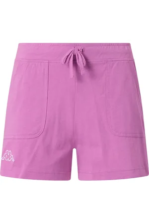 Kappa Logo Caber - Ropa Deportiva - Pantalón Corto - Violeta - Mujer - S