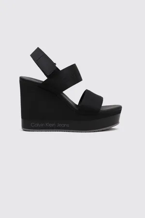 Calvin Klein WEDGE SANDAL WEBBING IN MR 36