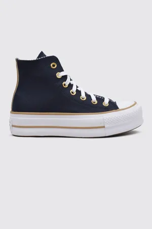 Converse CHUCK TAYLOR ALL STAR LIFT PLATFORM HERRINGBONE STRIPE 35