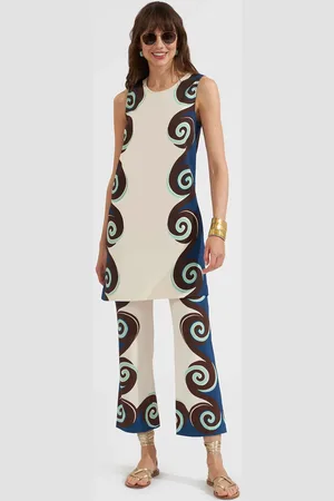 La DoubleJ Stretch Tunic (placed) - Mujer Ldj Archive S