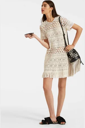 La DoubleJ Lacey Mini Swing Dress - Mujer Vestidos M