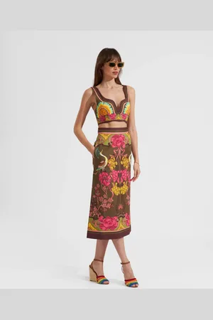 La DoubleJ Baia Crop Top (placed) - Mujer Ldj Archive L