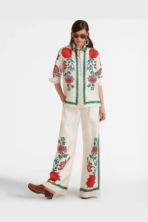 La DoubleJ Palazzo Pants - Mujer Pantalones Y Shorts L