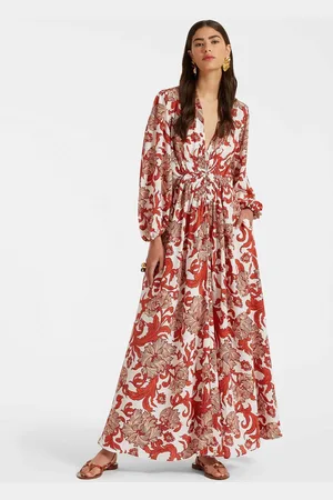La DoubleJ Long Camerino Dress - Mujer Ldj Archive L