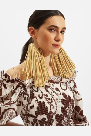 La DoubleJ Fringe Earrings - Mujer Ldj Archive One Size