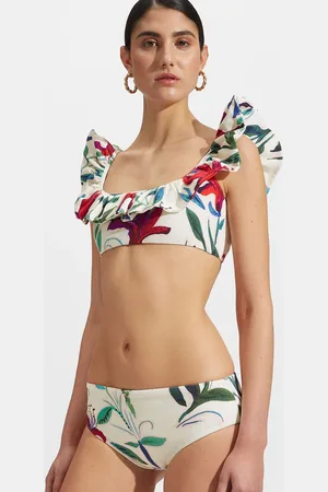 La DoubleJ Ruffle Bikini Top - Mujer Ldj Archive Xs