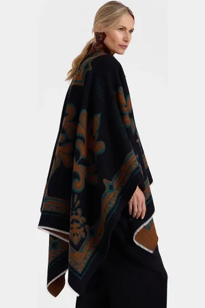 La DoubleJ Poncho - Mujer Abrigos Y Chanquetas One Size