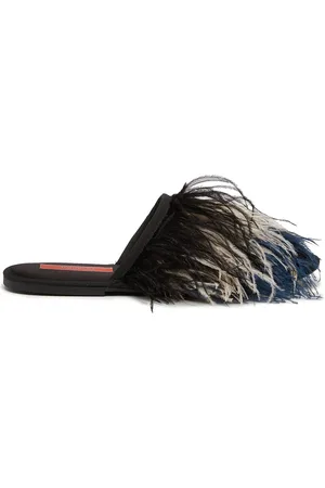 La DoubleJ Feather Slipper - Mujer Zapatos Xs
