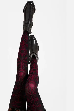 La DoubleJ Flocked Tights - Mujer Accesorios M/l