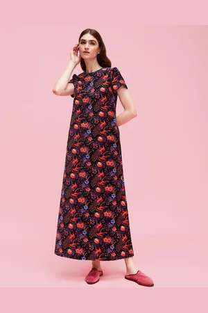 La DoubleJ Velvet Swing Dress - Mujer Ldj Archive Xs