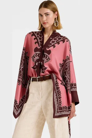 La DoubleJ Foulard Shirt - Mujer Camisas Y Tops L