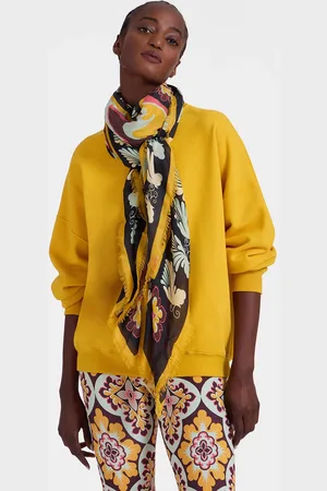 La DoubleJ Square Scarf - Mujer Bufandas Y Foulards One Size