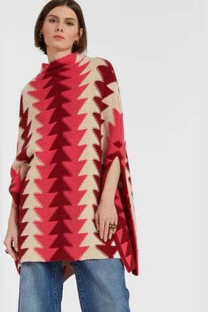La DoubleJ Trine Cape - Mujer Prendas De Punto M