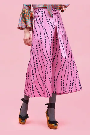 La DoubleJ Long A Skirt - Mujer Ldj Archive M