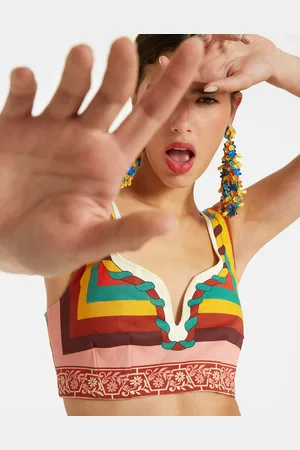 La DoubleJ Baia Crop Top (placed) - Mujer Ldj Archive L