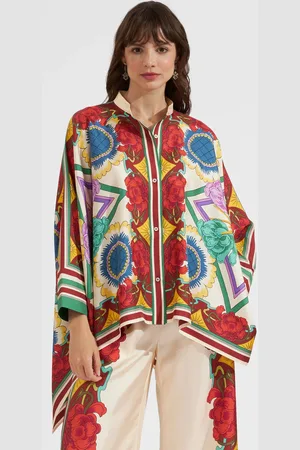 La DoubleJ Foulard Shirt (placed) - Mujer Ldj Archive S